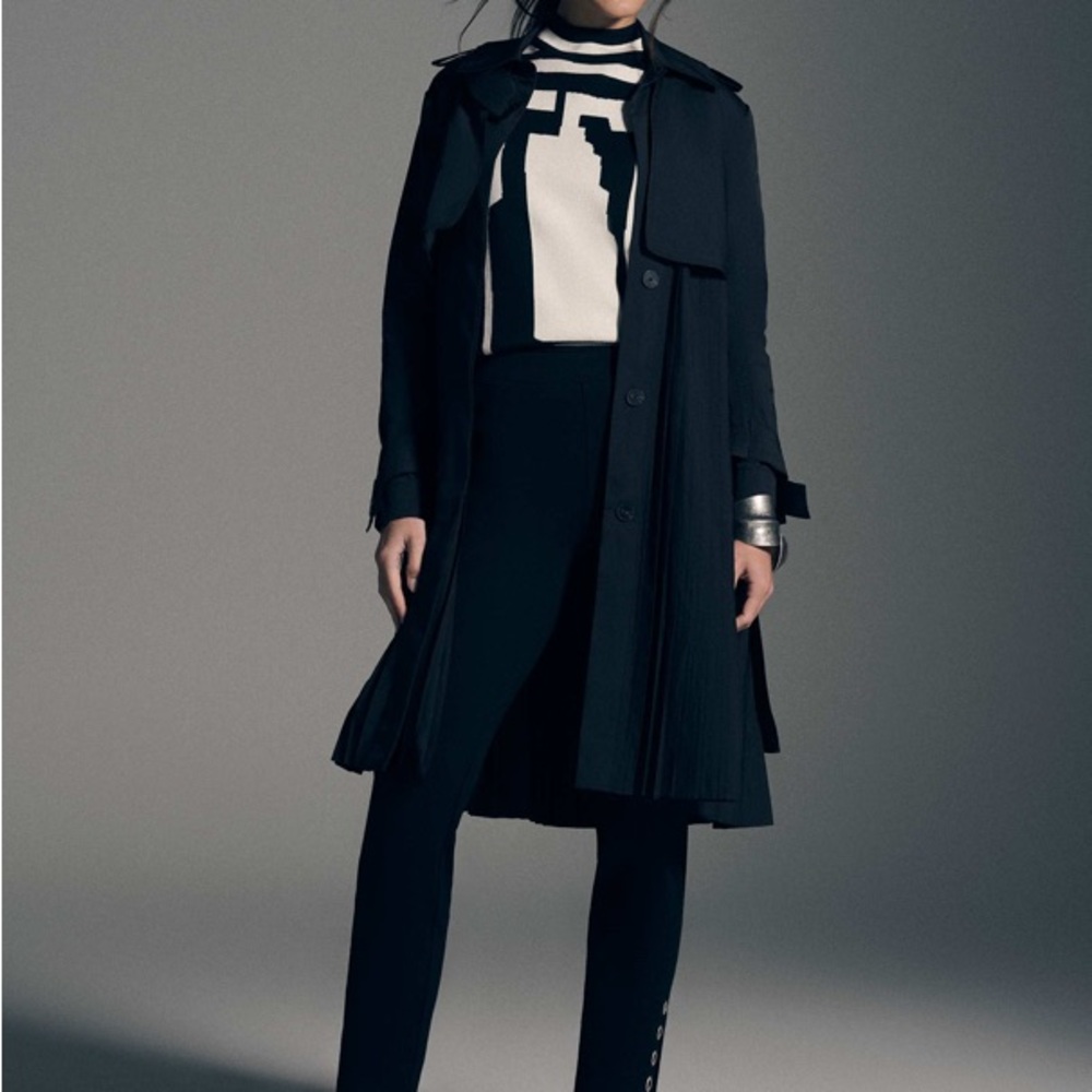 $200 Jhoan Sebastian Grey Trench Coat